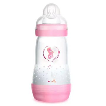 Mam Easy Start Biberon Anticolico Rosa 2m+ 260ml