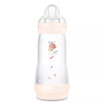 Mam Easy Start Biberon Anticolico Tetina Silicona Blanc 4m+ 320ml