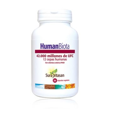 Sura Vitasan Human Biota 30 Capsulas Vegetales