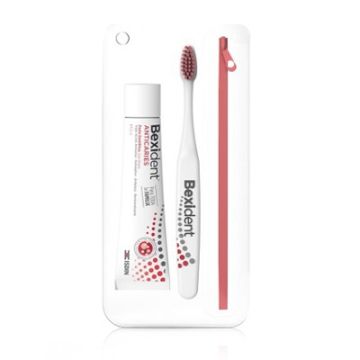 Bexident Anticaries Pasta Dental 25ml + Cepillo Medio Bexident Anticaries Pasta Dental 25ml + Cepillo Medio