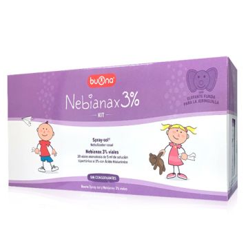 Buona Nebianax Viales Monosdosis con Spray-Sol 20 Uds Buona Nebianax Viales Monosdosis con Spray-Sol 20 Uds