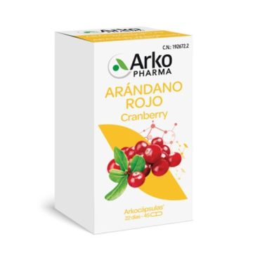 Arkocapsulas Arandano Rojo 45 Capsulas Arkocapsulas Arandano Rojo 45 Capsulas