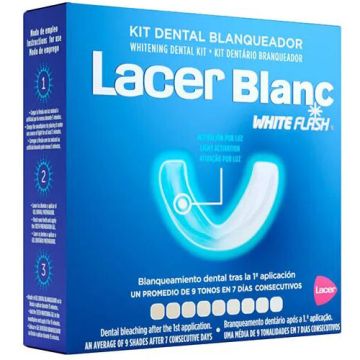 Lacer Blanc White Flash Kit Dental Blanqueador Lacer Blanc White Flash Kit Dental Blanqueador