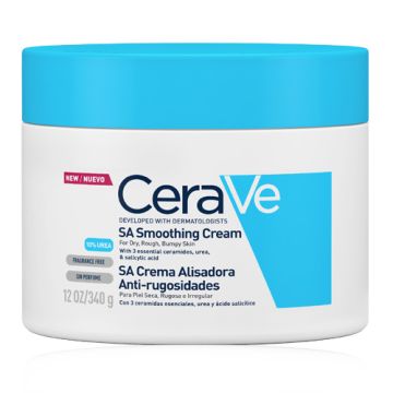Cerave SA Crema Alisadora Anti-Rugosidades P/Seca Rugosa 340gr