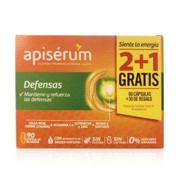 Apiserum Defensas Jalea Real 90 Capsulas