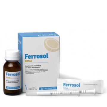 Ferrosol Forte Hierro Sistema Circulatorio Gotas 30ml
