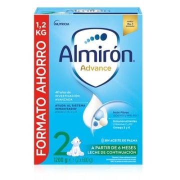 Almiron Advance 2 Leche de Continuacion 1200gr Almiron Advance 2 Leche de Continuacion 1200gr