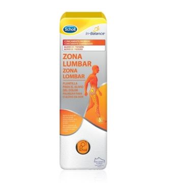 Scholl In-Balance Plantilla Dolor Zona Lumbar Talla 37-39.5