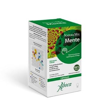 Aboca Natura Mix Mente Rendimiento Cognitivo 50 Capsulas Aboca Natura Mix Mente Rendimiento Cognitivo 50 Capsulas