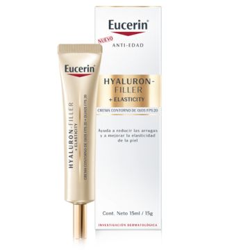 Eucerin Hyaluron-Filler + Elasticity Contorno de Ojos Spf20 15ml