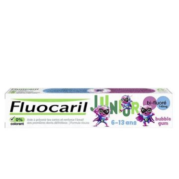 Fluocaril Junior 6-12 Años Gel Sabor Chicle 75ml