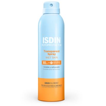 Isdin Fotoprotector Wet Skin Spray Transparente Spf30+ 250ml Isdin Fotoprotector Wet Skin Spray Transparente Spf30+ 250ml