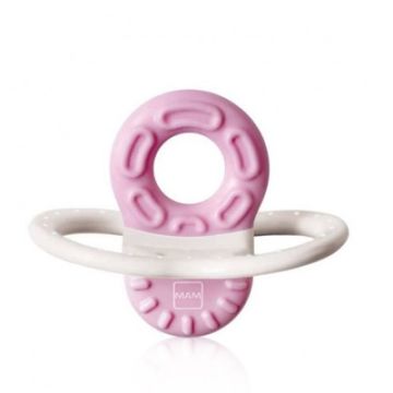 Mam Bite And Relax Phase 1 Mini Mordedor Rosa Muy Ligero 1 Ud