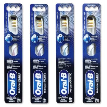Oral-B Cepillo Dental Adulto Pulsar Vibrador Medio Oral-B Cepillo Dental Adulto Pulsar Vibrador Medio