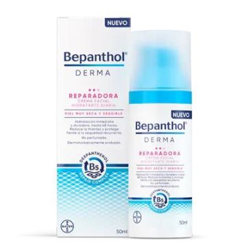 Bepanthol Derma Reparadora Cr Facial Hidratant Piel Muy Seca 50ml