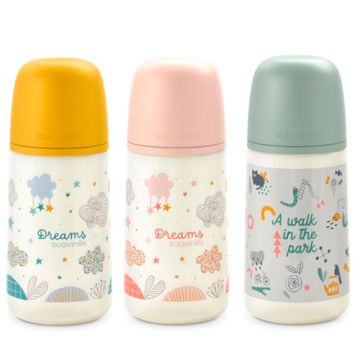 Suavinex Biberon Tetina Anatomica Silicona Flujo Medio 0-6m 270ml Suavinex Biberon Tetina Anatomica Silicona Flujo Medio 0-6m 270ml