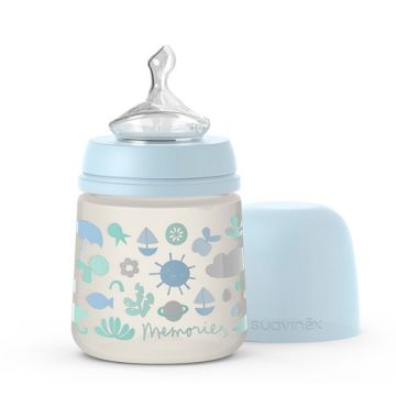 Suavinex Biberon Tetina Anatomica Silicona Flujo Medio 0-6m 150ml Suavinex Biberon Tetina Anatomica Silicona Flujo Medio 0-6m 150ml