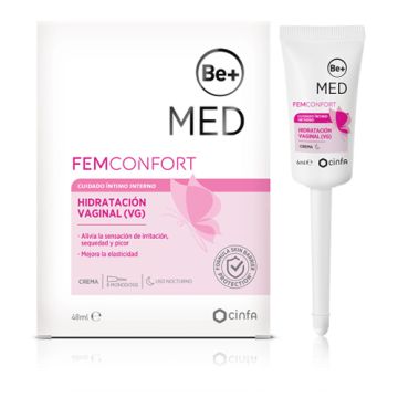 Be+ Med Femconfort Hidratacion Vaginal Crema 8 Monodosis 