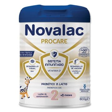 Novalac Procare 2 Leche Continuacion 6 Meses+  800gr