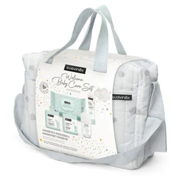 Suavinex Bolso Cosmetica Bebe Verde 5 Productos