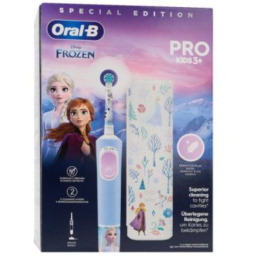 Oral-B Kids Cepillo Dental Electrico Recargable Frozen +3años