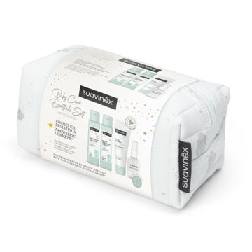 Suavinex Neceser Viaje de Tela Azul 4 Productos