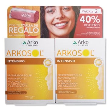 Arkosol Intensivo Piel Radiante Duplo 2x30Caps Arkosol Intensivo Piel Radiante Duplo 2x30Caps