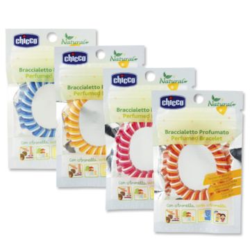 Chicco Natural Pulsera Perfumada Citronela Colores