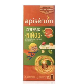 Apiserum Defensas Niños Jarabe Sabor Tutti-Frutti 150ml