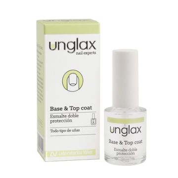 Unglax Base y Top Coat Doble Proteccion 10ml