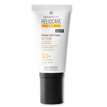 Heliocare 360º Color Water Gel Protector Solar Beige Spf50+ 50ml