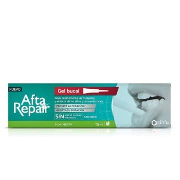 Afta Repair Gel Bucal Sabor Menta 15ml Afta Repair Gel Bucal Sabor Menta 15ml