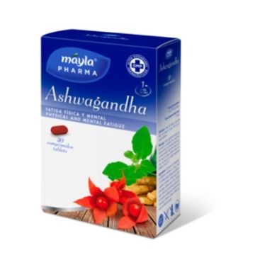 Mayla Ashwagandha Fatiga Fisica y Mental 30 Comp