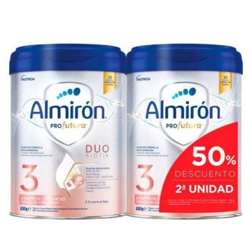 Almiron Profutura 3 Duo Biotik Leche de Crecimiento Duplo 2x800g Almiron Profutura 3 Duo Biotik Leche de Crecimiento Duplo 2x800g