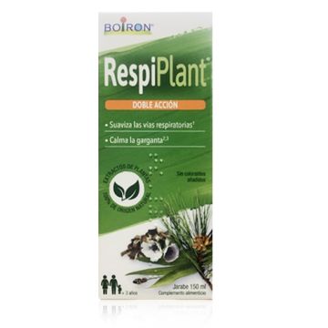 Boiron Respiplant Doble Accion Jarabe 150ml Boiron Respiplant Doble Accion Jarabe 150ml