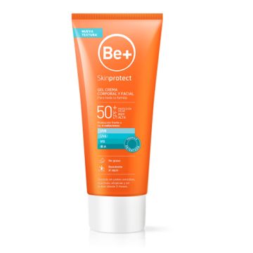 Be+ Skin Protect Gel Crema Corporal Facial Spf50+ 200ml 