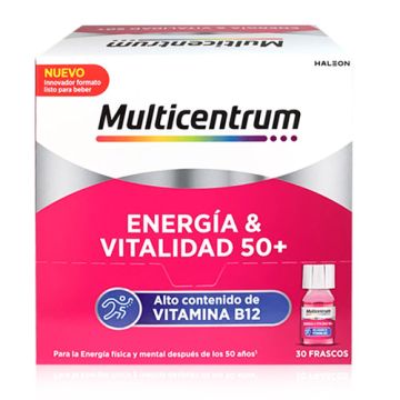 Multicentrum Energia y Vitalidad 50+ 30 Frascos Multicentrum Energia y Vitalidad 50+ 30 Frascos