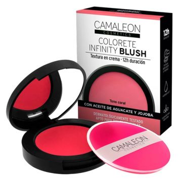 Camaleon Infinity Blush Colorete en Crema Coral