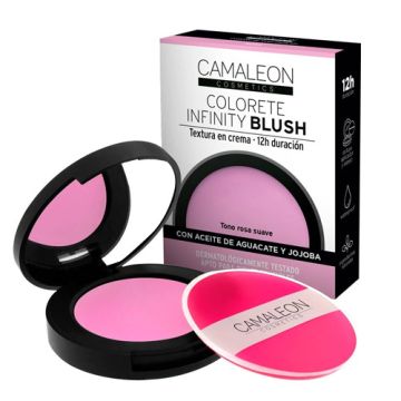 Camaleon Infinity Blush Colorete en Crema Rosa Suave
