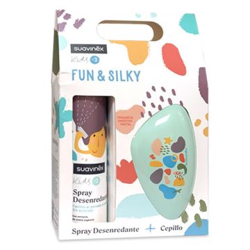 Suavinex Kids Spray Desenredante 250ml + Cepillo