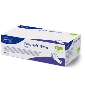 Hartmann Peha-Soft Guantes Nitrilo Azul Sin Polvo Talla M 150Uds