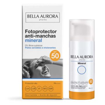 Bella Aurora Mineral Fotoprotector Anti-Manchas Spf50 50ml