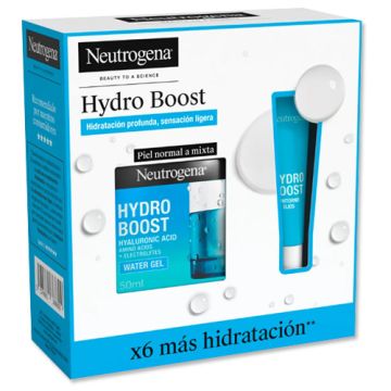 Neutrogena Hydro Boost Gel de Agua Hidratante 50ml + C. Ojos 15ml