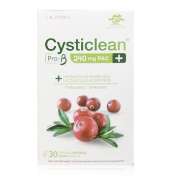 Cysticlean Pro-B 240mg PAC+ 30 Caps Vegetales Cysticlean Pro-B 240mg PAC+ 30 Caps Vegetales