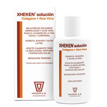 Xheken Solución Colageno + Aloe Vera Efecto Calmante 100ml