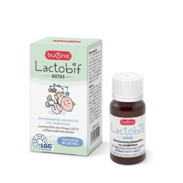 Buona Lactobif Gotas Probiotico sin Gluten ni Lactosa 8ml Buona Lactobif Gotas Probiotico sin Gluten ni Lactosa 8ml