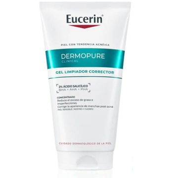 Eucerin Dermopure Clinical Gel Limpiador Corrector 150ml