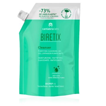 Biretix Cleanser Gel Limpiador Purificante Recarga 400ml