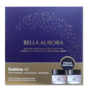 Bella Aurora Sublime 40 Crema Dia 50ml + Crema Noche 50ml Bella Aurora Sublime 40 Crema Dia 50ml + Crema Noche 50ml