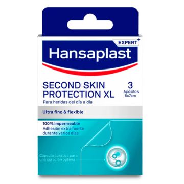 Hansaplast Second Skin Protection XL Parches 3Uds